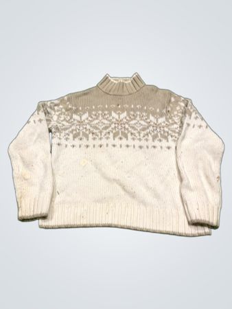St. John's Bay Snowflake Knit Sweater
