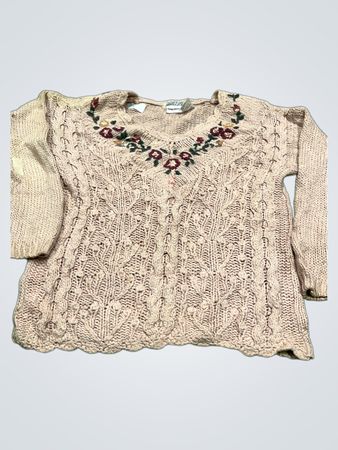 Bobbie Greens handgestrickter Pullover