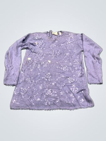 Worthington Floral Langarmoberteil