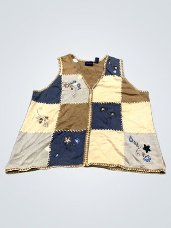 CST blues Patchwork Weste