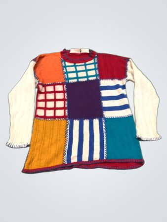 Patchwork-Pullover