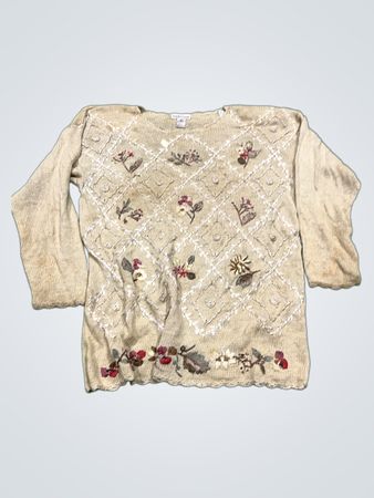 Damen LAURATYLER 1X 55% Ramie 45% Baumwolle Exklusive Ornamente Hergestellt in Hongkong