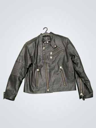 Y.O.U WRONG ORDER UNLIMITED Lederjacke