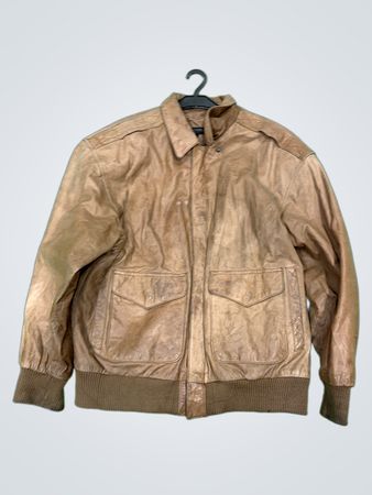 PELLE NEW YORK MILANO Leder Bomberjacke
