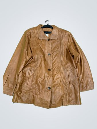 Gina Cashmir Leder Jacket