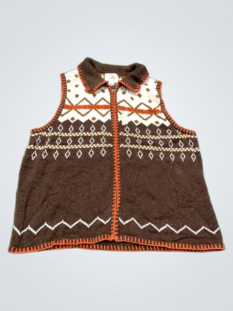 Christopher & Banks Damen Fair Isle Weste