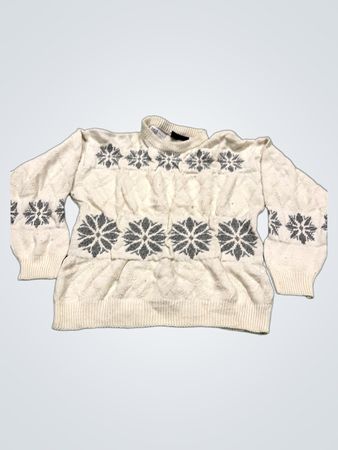 Double Duty Snowflake Sweater
