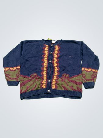 Bianca Marineblauer Strickpullover