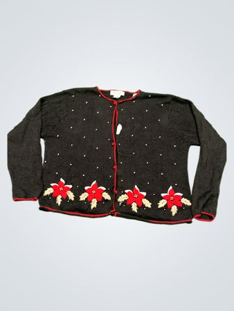 EPOGEE X-Large Schwarzer Cardigan