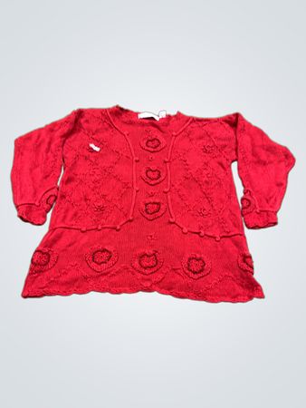 MAGGIE LAWRENCE Kollektion Roter Strickpullover