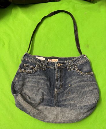 Faded Glory Denim Schultertasche