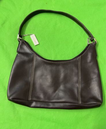 Suzy Smith Braune Leder-Handtasche