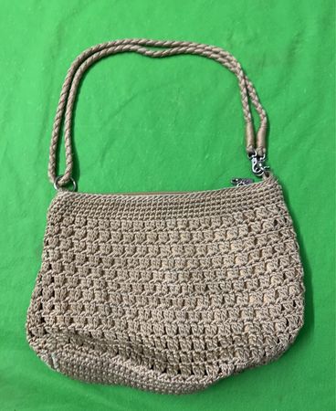 Die Sak Häkel-Schultertasche