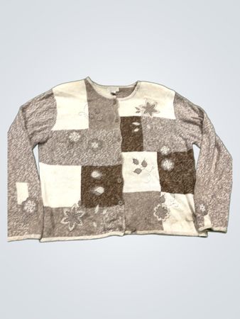 Christopher & Banks Damen Patchwork-Cardigan