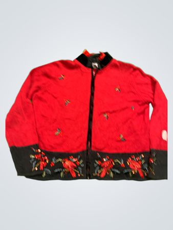 Tiara International Christmas Collection Cardigan