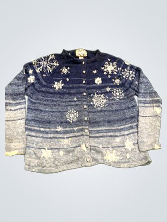 Heirloom Collectibles Schneeflocken-Cardigan