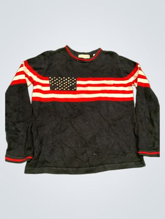 Casual Corner American Flag Sweater