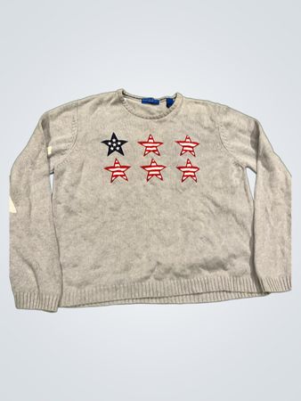 Karen Scott Sport Pullover mit Sternen