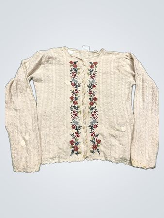 Laura Ashley bestickter Strickcardigan