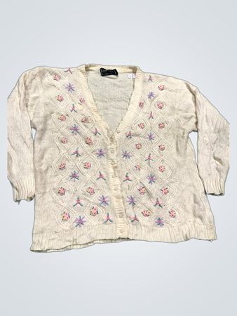 AVANT GARDE Bestickter Cardigan