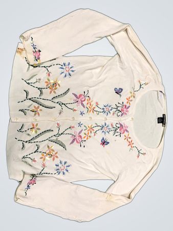 Sweaterworx Bestickter Cardigan