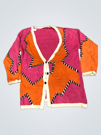 MIXIT Pink Orange Cardigan