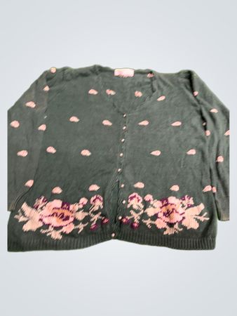 Maggie Lawrence Grün Floral Cardigan