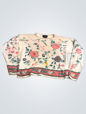 B*E*S*T Clothing Co. floral print sweater