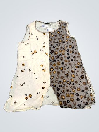 GLASER Ärmelloses Leopardprintkleid