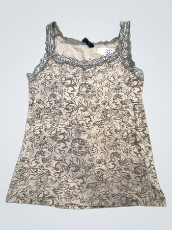 Colours of the World Florale Spitzenbesatz Tanktop