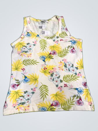 GINA BENOTTI Floral Tank Top