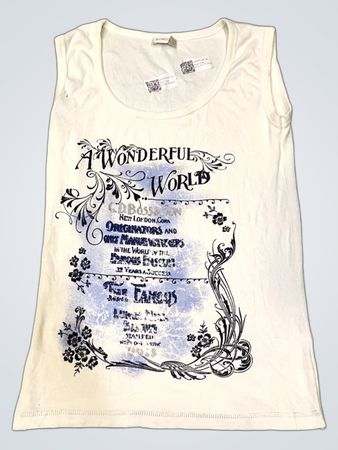 Bonita A Wonderful World Tank Top