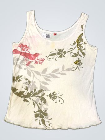Esprit Tanktop mit Vogelgrafik