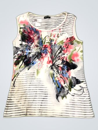 Gerry Weber ärmelloses Grafikdruck-Oberteil