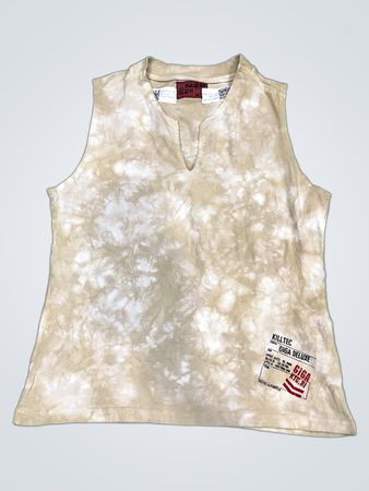 GIGA DELUXE Ärmelloses Tie-Dye-Top