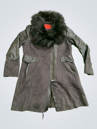 SHIN JANG KYODNG Women's Fur Collar Coat