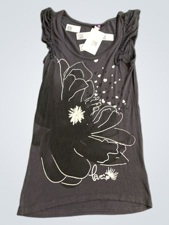 BYGEWO Mädchen Grafik T-Shirt Kleid
