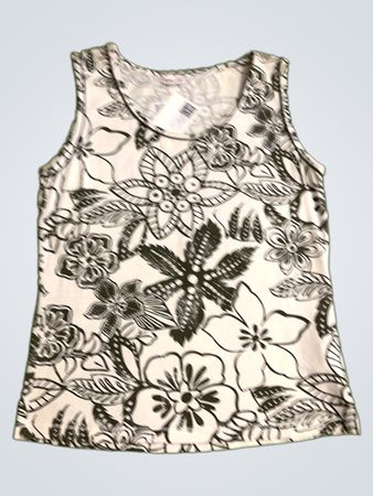 BIAGGINI Damen Ärmelloses Oberteil mit Blumenmuster