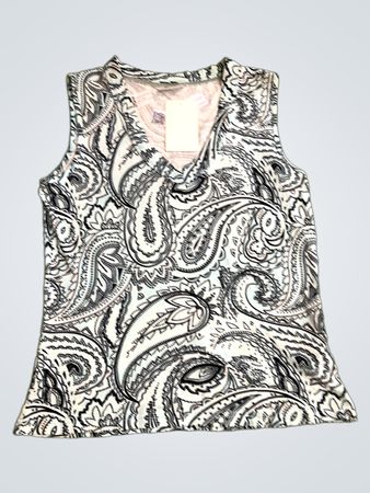 Street One Paisley ärmelloses Top