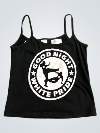 SORAR Black "Good Night White Pride" Tank Top