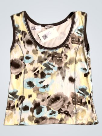 GINALAUA Classic Collection Floral Tank Top