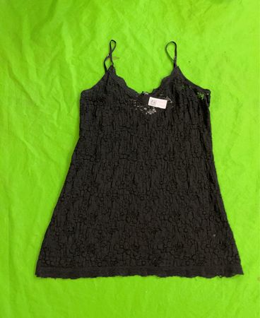 DIDI ziemlich anders schwarzes Spitzen-Camisole