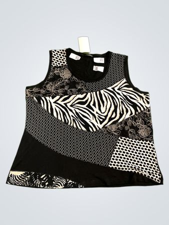 Gerry Weber Patchwork ärmelloses Top