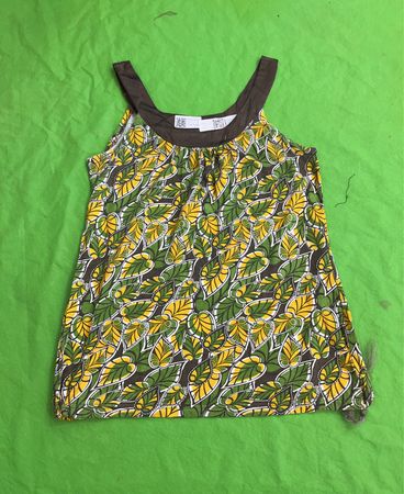 Farben der Welt Blatt Druck Tank Top