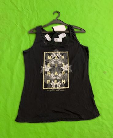 JEAN PASCALE "MAK FIT HAP PEN" Grafik Tanktop