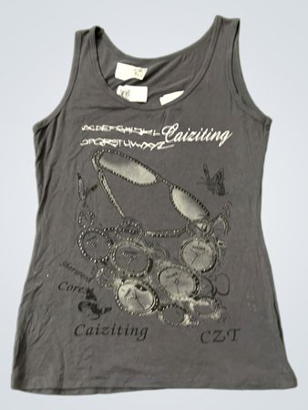 Caiziting CZT Graphic Tank Top