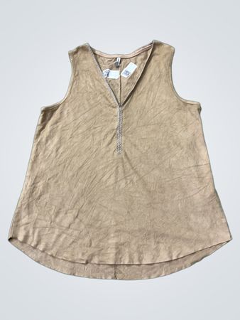 Stradivarius ärmelloses V-Ausschnitt-Top