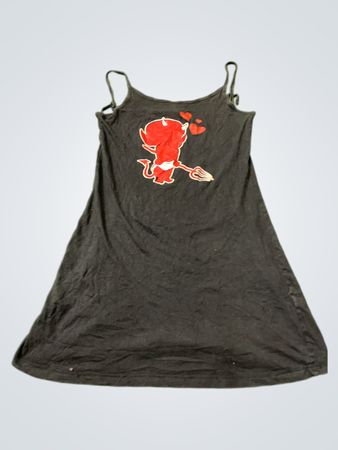 Hot Stuff The Devil Made Me Do It Slip Dress