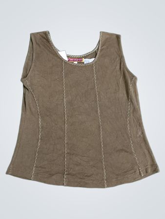 Claire DeLandeS ärmelloses Top