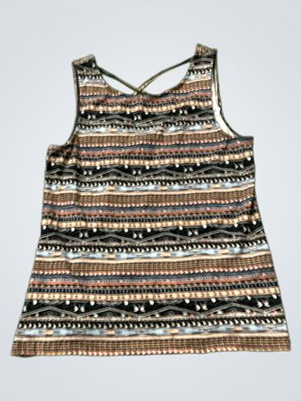 Chh Damen Tribal-Print Tanktop